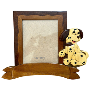 Marcos de Madera para Fotos, Intarsia, Artesanía en Madera Hecha a Mano, Alta Calidad, Duraderos, 15x20cm, Fábrica en Vietnam, Diseño Personalizado - Product Image 3