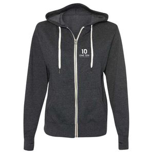 Sweat-shirt à capuche unisexe en molleton français avec fermeture éclair intégrale, doux et de qualité supérieure, avec poche kangourou et cordon de serrage réglable pour hommes et femmes - Product Image 1