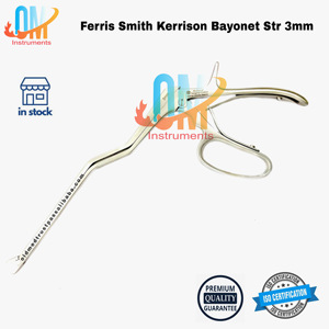 Rongeur à baïonnette Ferris-Smith Kerrison 3 mm Str Bite, instruments chirurgicaux orthopédiques en acier inoxydable |   Instruments OldMed - Product Image 2