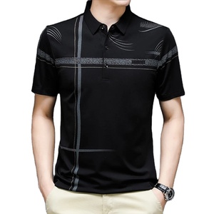 T-shirt orange pour homme, coupe classique, confortable, streetwear basique, vêtements en toile, anti-froissement, de haute qualité, chic décontracté, col - Product Image 3