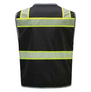 Chaleco de Seguridad Transpirable para Hombre, Alta Visibilidad, Cinta Reflectante, Diseño Multibolsillos para Equipos de Respuesta a Emergencias - Product Image 5