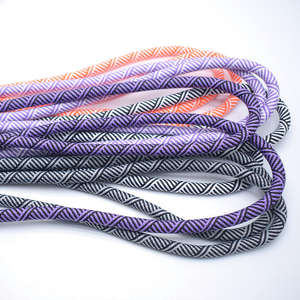 Cordón de algodón trenzado de 5 mm de colores, cuerda de una sola hebra para pantalones, cordón para sombrero, cuerda estática de nailon para escalada - Product Image 6