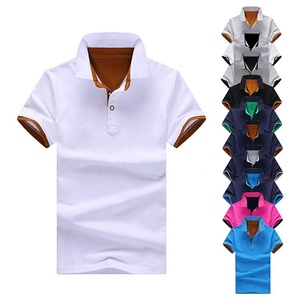 Camisas Polo para Hombre al por Mayor, Manga Corta, Tela de Mezcla de Algodón de Alta Calidad, Cómodas para Uso Casual, Personalización de Marca - Product Image 1
