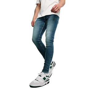 Men Ripped <b>Jeans</b> Pants Distressed <b>Jeans</b> Look Comfortable Street Fashion Wear Premium Cotton Fabric Stylish Outfit - Product Image 1