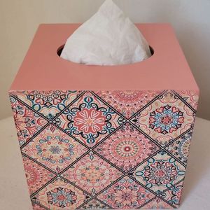 Boîte à mouchoirs en os incrusté 100% naturel avec couvercle, qualité supérieure, polie, faite à la main, taille personnalisée, en vente - Product Image 4
