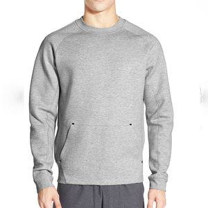 Pull-over en maille pour homme, style décontracté, personnalisable, en molleton épais de coton - Product Image 4