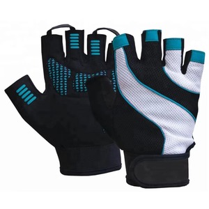 Custom Embroidery Logo Full Finger Cotton Waterproof Weightlifting <b>Gloves</b> Shock Absorbing Workout Gym <b>Gloves</b> - Product Image 6