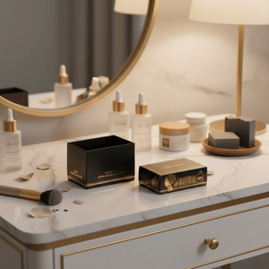 Boîte cadeau rigide de luxe en carton pour portefeuille et ceinture |   Boîte d'emballage en papier avec logo personnalisé, couvercle magnétique durable de qualité supérieure, vente en gros en vrac - Product Image 5