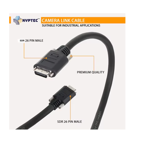 สายเคเบิลเชื่อมต่อกล้อง SDR 26P แบบตัวผู้ต่อตัวผู้ สายเคเบิลถ่ายโอนข้อมูลความเร็วสูงสำหรับระบบวิชันซิสเต็มในเครื่องจักรอุตสาหกรรม - Product Image 4