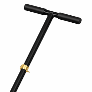 Pousse-neige en acier avec poignée en T réglable, pelle à neige professionnelle en métal, déneigeur manuel pour trottoirs ODGWTO001 - Product Image 5