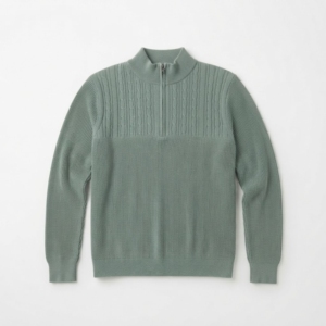 Suéteres de Manga Larga con Cuello Redondo para Hombre, Primavera-Otoño, Cálidos y Ajustados, Ropa Casual para Exteriores - Product Image 1