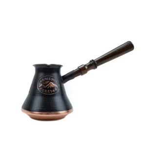 Cafetière turque en laiton de haute qualité avec finition polie pour préparer du café fort, bouilloire turque vintage au prix le plus bas - Product Image 6