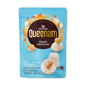 Mejor precio Listo para enviar OEM Yogur Recubierto de chocolate Almendra Anacardo Macadamia Nuez 75G Caramelo Halal Certificado Forma sólida al por mayor - Product Image 1