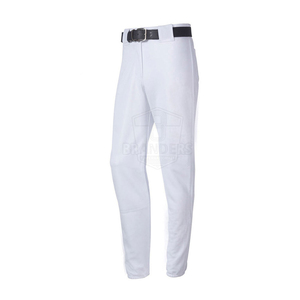 Ensemble uniforme de baseball orange unisexe pour adultes, manches courtes, col en V, jersey d'équipe en polyester anti-humidité, pantalon blanc, grande taille - Product Image 4