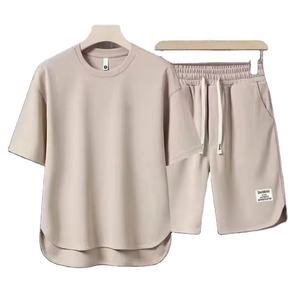 Conjunto de Camiseta Casual para Hombre 2026, Transpirable, de Verano, con Pantalones Cortos, a la Moda - Product Image 6