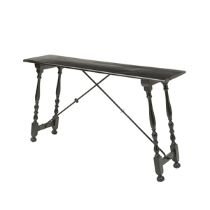 Mesa consola de latón puro de alta gama, con superficie de mármol, mueble de pasillo de diseño de lujo con base escultural de latón. - Product Image 1