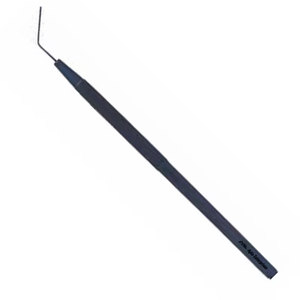 Espátula Manual para Lentes Iris de Acero Inoxidable de Precisión, Longitud Total de 12.5 cm, Instrumento Oftálmico Angulado de 0.5 mm con Punta Roma, Certificado CE - Product Image 2