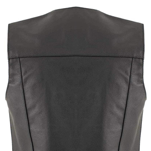 New 2026 Model <b>Men</b> leather <b>Vest</b> for motorcycle travel casual outdoor rugged adventure gear <b>men's</b> <b>vest</b> With OEM Service - Product Image 6