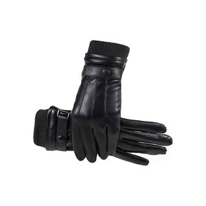 Guantes de Cuero Ecológicos, Duraderos, de Primera Calidad, Nuevos, a la Moda, de Color Personalizado, Guantes de Cuero de Invierno de Alta Calidad para Hombre y Mujer - Product Image 1