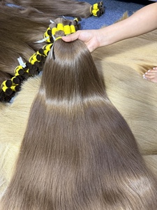 Cheveux vietnamiens bruts bruns foncés de 26 pouces, lisses, double épaisseur, cuticules intactes, qualité salon, vente en gros, qualité supérieure, certifiés usine - Product Image 6