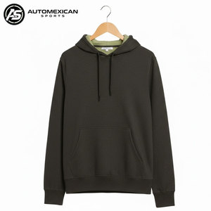 Urban Men <b>Hoodies</b> <b>Plain</b> Hoodie Casual Wear Pullover Style Soft Fabric Comfortable Daily Fashion Winter Outfit - Product Image 5