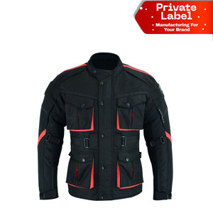 Chaqueta Cordura de Protección Extrema para Motociclismo, Impermeable, con Armadura, Convertible para las Cuatro Estaciones, con Forro Desmontable - Product Image 1