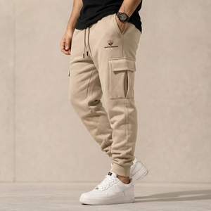 Comfortable Fit Stylish Construction <b>For</b> Training <b>Running</b> Fitness <b>Men</b> Sweatpants High Quality Casual <b>Pants</b> Durable Soft Fabric - Product Image 6