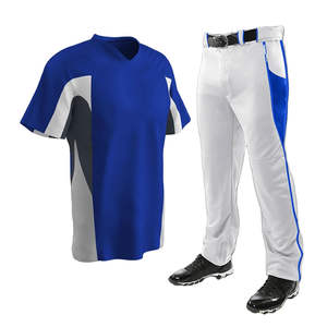 Uniformes de Béisbol y Sóftbol Personalizados de Poliéster para Equipos, Conjuntos Completos de Camisetas y Pantalones de Béisbol - Product Image 5