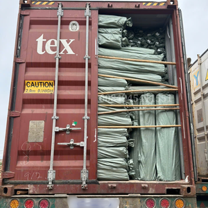 Manche de balai en bois du Vietnam, revêtement PVC, couleur rouge, 120 cm et 70 cm, écologique, léger - Product Image 2