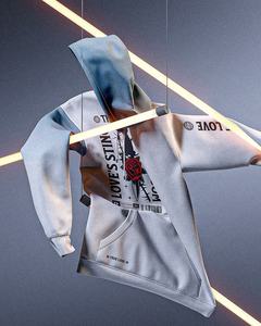 Fabricant-Conçu unisexe 400 GSM pull hommes grande taille sweat à capuche lourd personnalisé surdimensionné épais polaire à capuche - Product Image 2