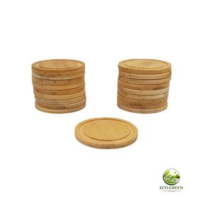 Juego de Manteles Individuales de Bambú Tallado Resistente al Calor, con Opción de Logotipo Personalizado, para Decoración del Hogar, Venta al Por Mayor - Product Image 3