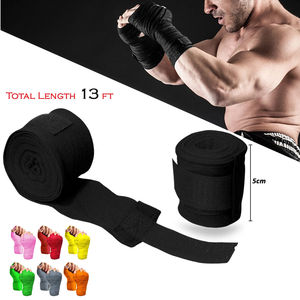 Bandages de boxe en coton léger pour l'entraînement – Essentiels pour la gym et le sport – Soutien et protection des mains - Product Image 3