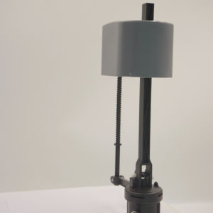 Válvula de Entrada de Agua para Inodoro de PP Negro, Columna de Suministro de Agua para Cisterna de Dos Piezas, Soporte para Logotipo Personalizado, Diseño Moderno, 1 Año de Garantía - Product Image 1