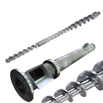 Bimetallic Extruder Screw Barrel for LDPE HDPE PP Film Squeezing Pelletizing Machine