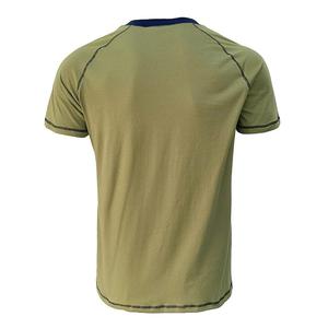 Export oriented oversize stylish <b>Mens</b> Fashionable Solid Color O Neck T <b>Shirts</b> Custom Design Casual Short Sleeve T <b>Shirts</b> For <b>Men</b> - Product Image 2