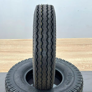 Neumático KumaTire K802 para Tuktuk 4.00-8 TT/TL 4/6/8PR. Goma de Primera Calidad con Agarre Fuerte, Larga Duración, Carga Pesada, Negra, Garantía de 12 Meses - Product Image 1