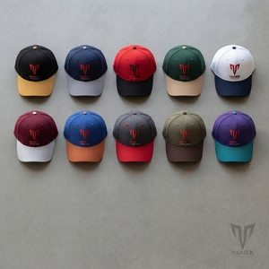 VANEK INTERNATIONAL Adult Unisex <b>Baseball</b> Hat Embroidered Logo Gray Adjustable Fit Casual 100% Cotton Breathable Summer Travel - Product Image 5