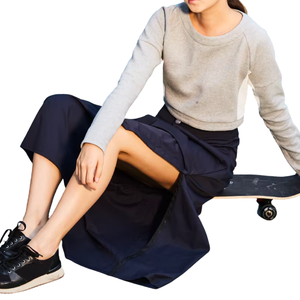 Chemisier décontracté à manches longues pour femme, en maille douce, col rond, style minimaliste, chemise d'été respirante, anti-plis, échantillon gratuit, faible MOQ - Product Image 1