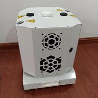 Machine à étincelles rotative à double tête haute puissance 1500W