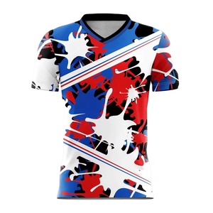 Conjunto de Camiseta de Voleibol Amarilla y Azul Unisex, Personalizable, Sin Mangas, Absorbente de Humedad, Ropa Deportiva con Diseño Impreso por Transferencia de Calor, 100% - Product Image 1