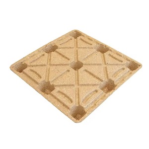 Paleta de madera prensada duradera, adecuada para almacenamiento, transporte y exportación de mercancías pesadas. - Product Image 6