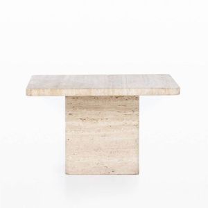 Trending Travertine <b>Side</b> <b>Table</b> Metal Accent Furniture For Luxury Home Hotel Decor Export Bulk Order Use Sale Premium Modern <b>Set</b> - Product Image 3