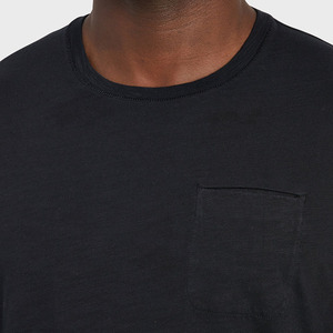 Camiseta de Microfibra para Hombre, Diseño Personalizado, Impresión DTG, Manga Corta, Cuello Redondo, 100% Algodón, Color Negro - Product Image 3
