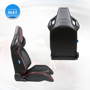Adjustable Raptor PU Leather <b>Gaming</b> <b>Chair</b> High Back Ergonomic Swivel Office Seat Racing Style Reclining Computer Gamer Seating - Product Image 1