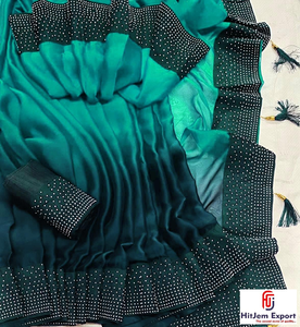 Hot Fix Rhinestone Crystal Mesh Fabric 70 GSM Eco Friendly Lightweight Water Resistant Breathable Custom Textile Fabric - Product Image 3
