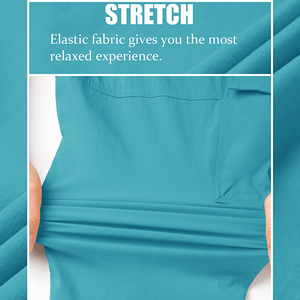 Pantalon Capri Homme OEM Respirant Couleur Unie Multi-Poches Cargo Tactique Décontracté Été Coton Élastique - Product Image 6