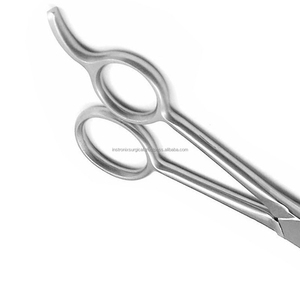 Ciseaux de barbier professionnels en acier inoxydable de haute qualité, légers, à prise souple et facile, pour droitiers, super tranchants pour hommes - Product Image 2