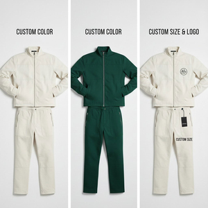 Men Lightweight Windbreaker Tracksuit <b>Zip</b> <b>Up</b> <b>Jacket</b> and Track Pants Sportswear OEM Wholesale - Product Image 4