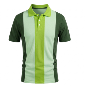 Camiseta Polo Estampada de Alta Calidad para Hombre, 100% Algodón, Tejido de Punto, Casual, Antiarrugas, Manga Corta, Transpirable, Directo de Fábrica - Product Image 6