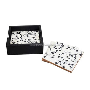 Sous-verres en résine de bois de haute qualité, style européen, épaisseur 7 mm, couleurs personnalisables pour la maison et les hôtels - Product Image 2